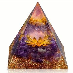chakra pyramid amethyst